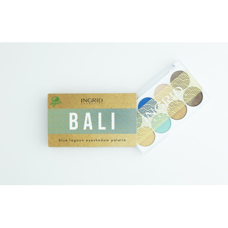 Očné tiene bali - blue lagoon