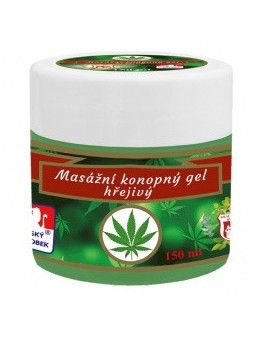 Konopný gél cannabis - 150ml - hrejivý