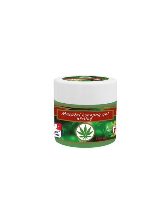 Konopný gél cannabis - 150ml - hrejivý