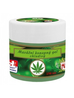 Konopný gél cannabis - 150ml - chladivý