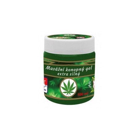 Konopný gél cannabis - 500ml - extra silný