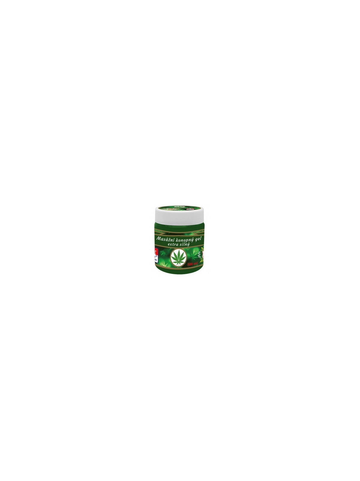 Konopný gél cannabis - 500ml - extra silný