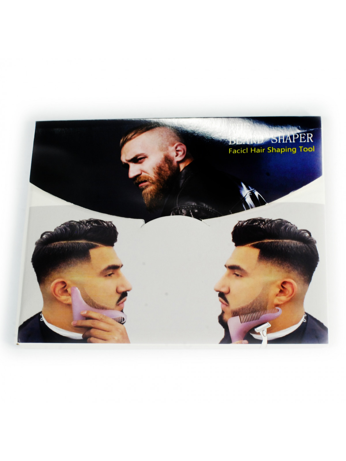 Barber hrebeň - na tvarovanie brady