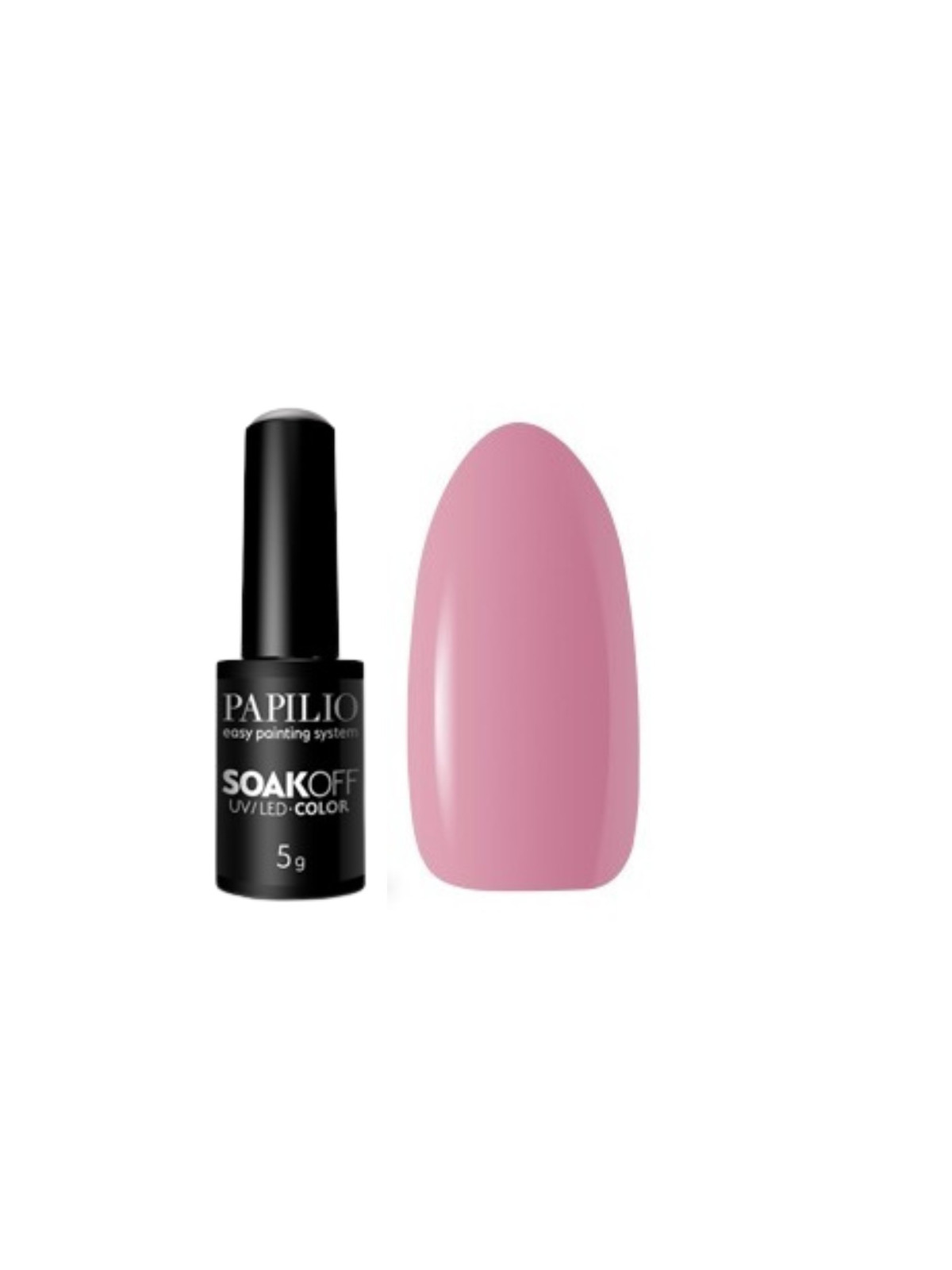 Gél lak- 5ml - dusty rose 8