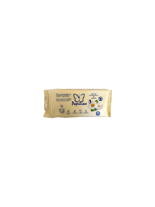 Vlhké útierky - rozložiteľné splachovateľné bio  - 48ks