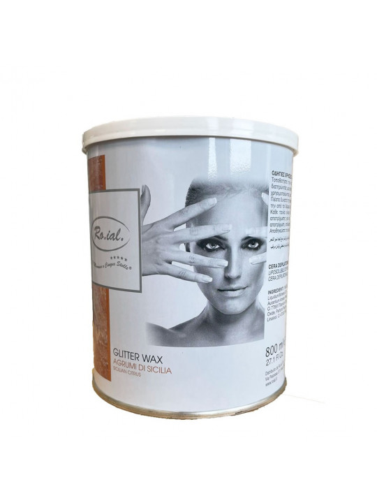 Depilačný vosk- glitter wax pistacchio 800ml
