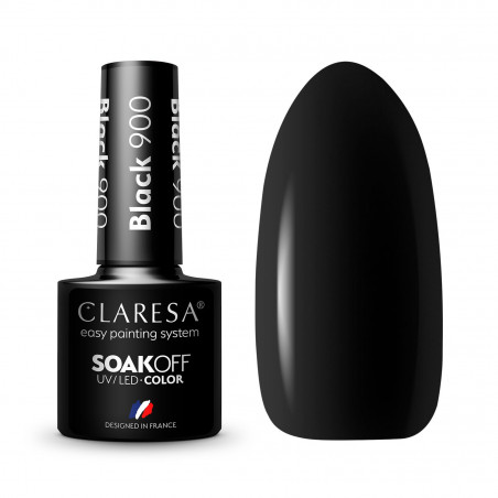 Gél lak- 5ml - black 900