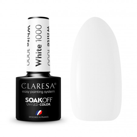 Gél lak- 5ml - white 1000