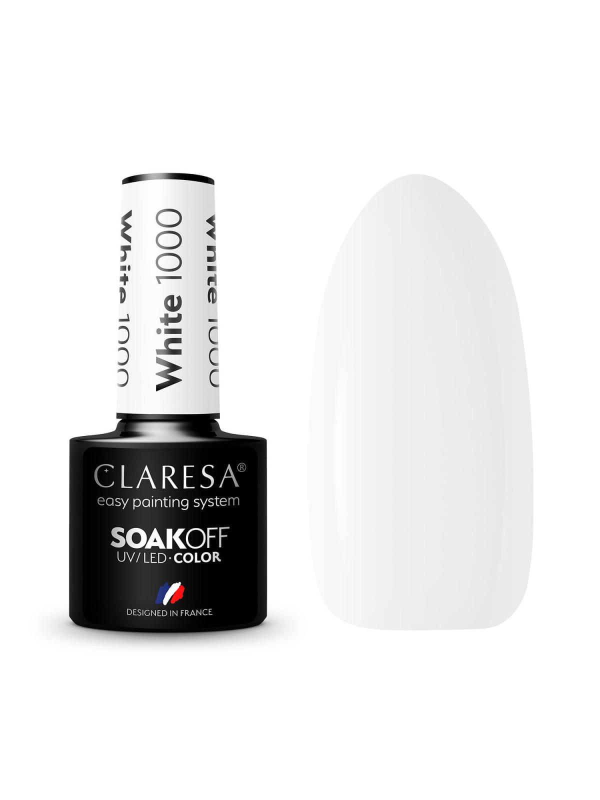 Gél lak- 5ml - white 1000