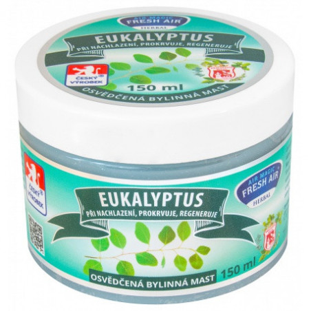 Bylinná masť 150ml-eukalyptus