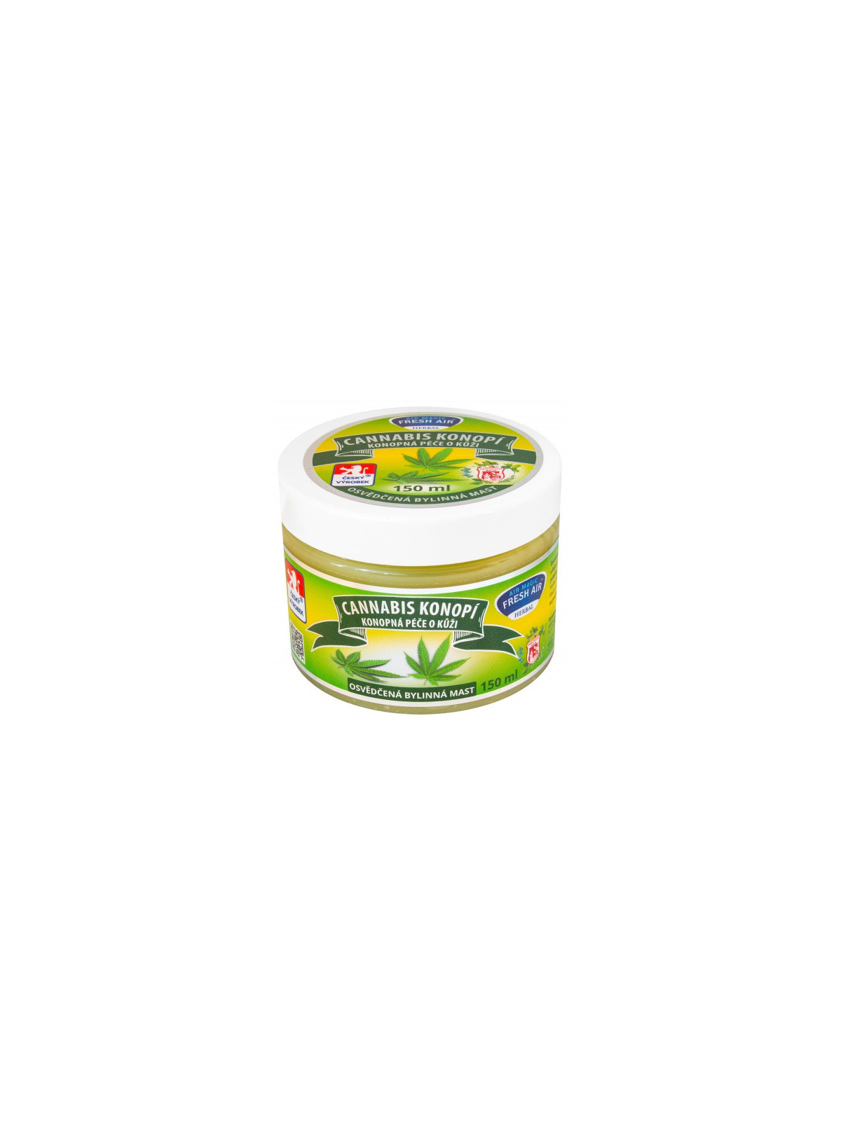 Bylinná masť 150ml-s konopným olejom