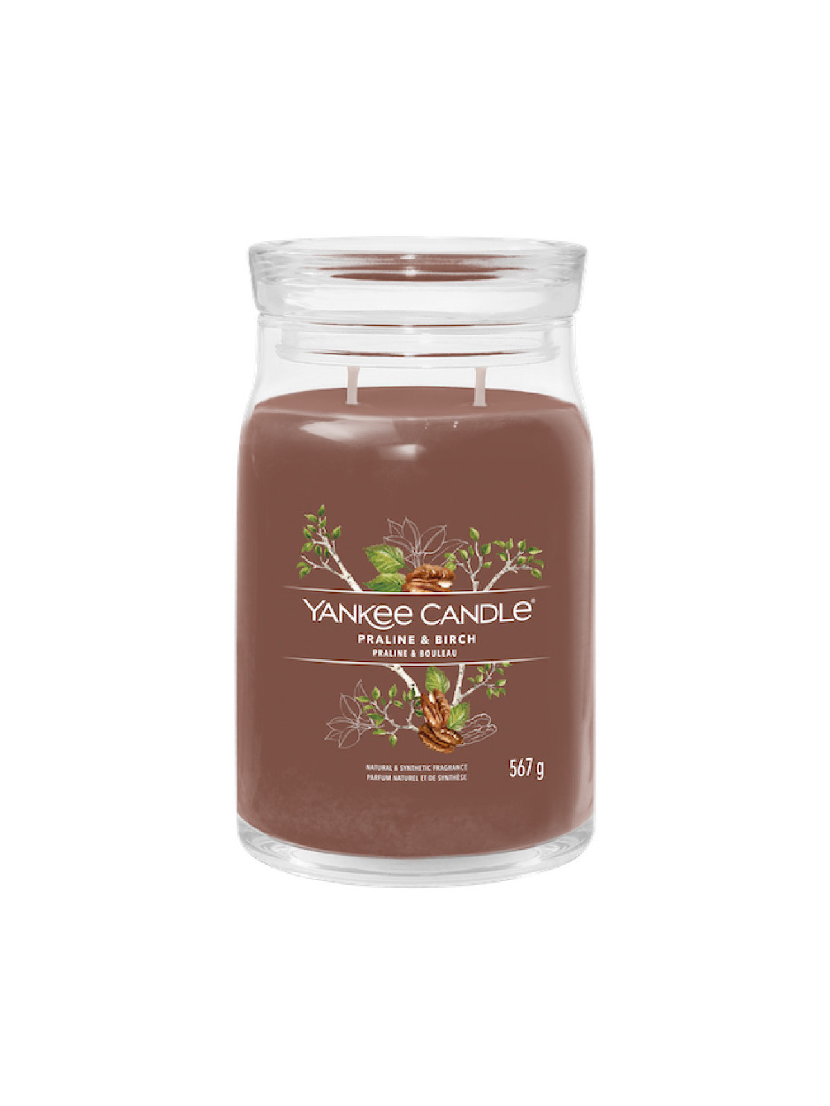 YANKEE CANDLE-PRALINE & BIRCH