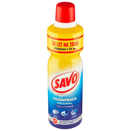 Dezinfekčný prostriedok Savo, 1,2 l