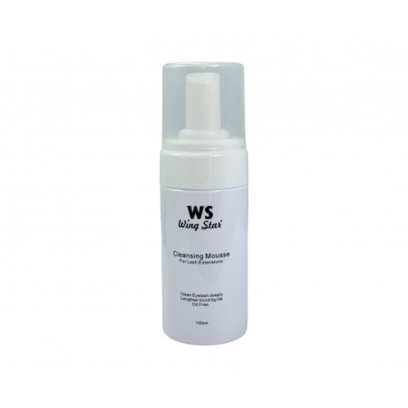 Čistič na riasy 100ml - cleanser - pena na predĺžené riasy