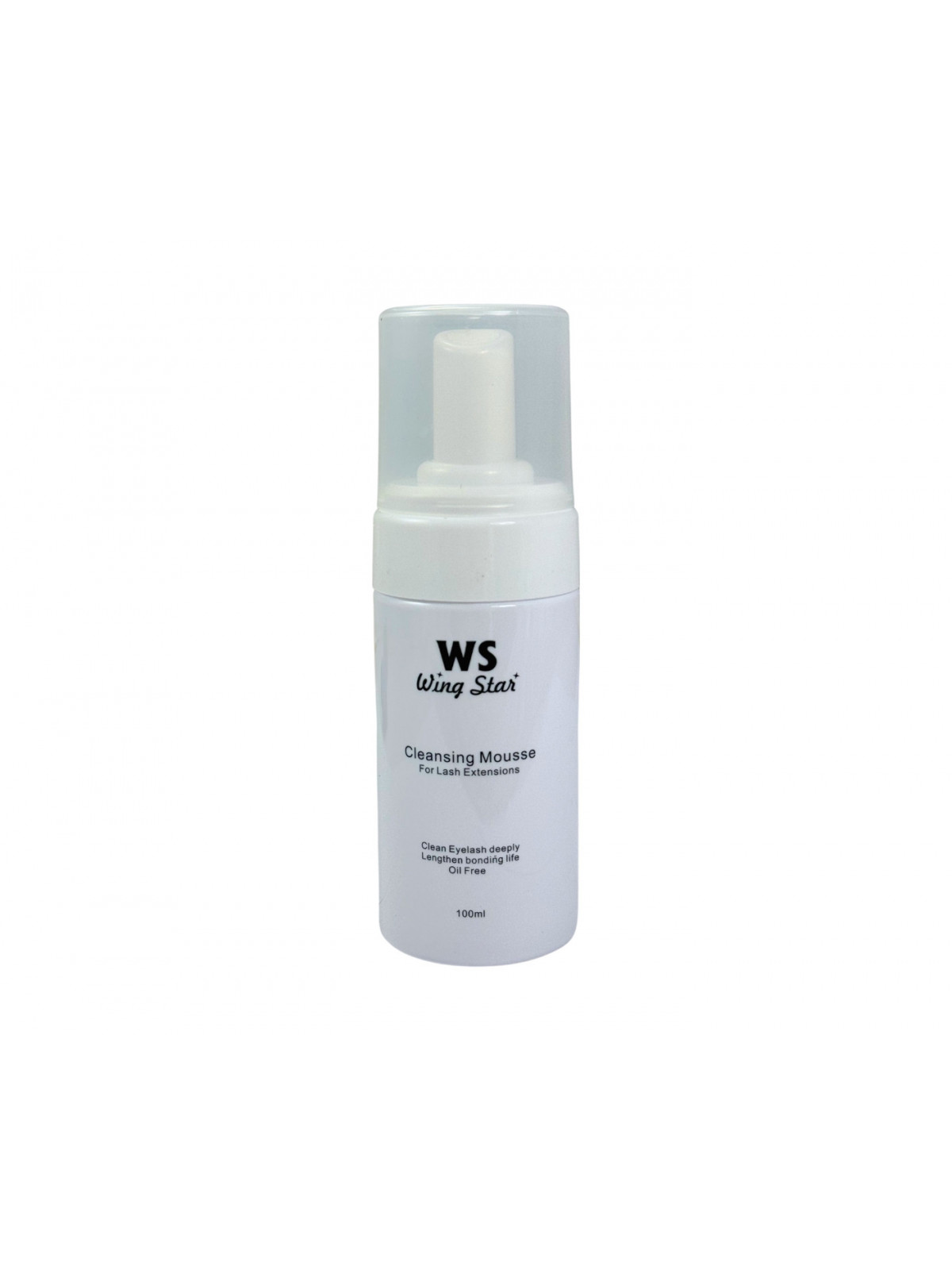 Čistič na riasy 100ml - cleanser - pena na predĺžené riasy