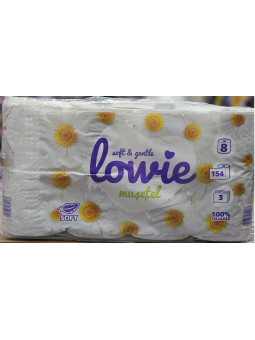 WC papier 10 roliek - 3vrstvový