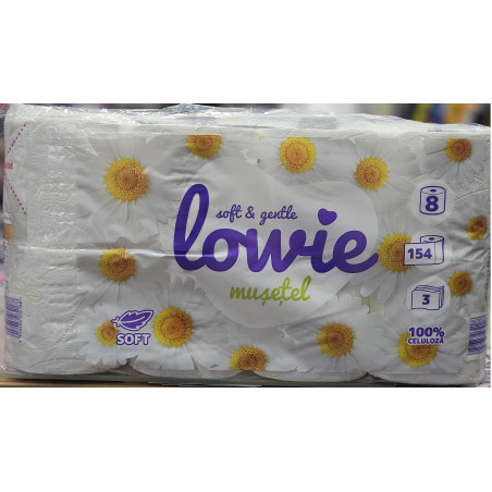 WC papier 10 roliek - 3vrstvový