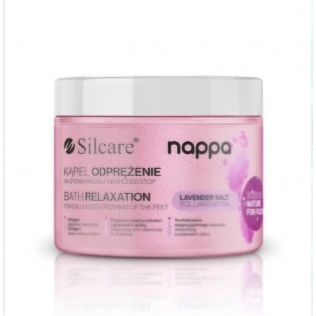 Nappa levanduľová soľ relax na zrohovatenú pokožku nôh 400 g
