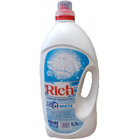 Prací gél 5,5L - white