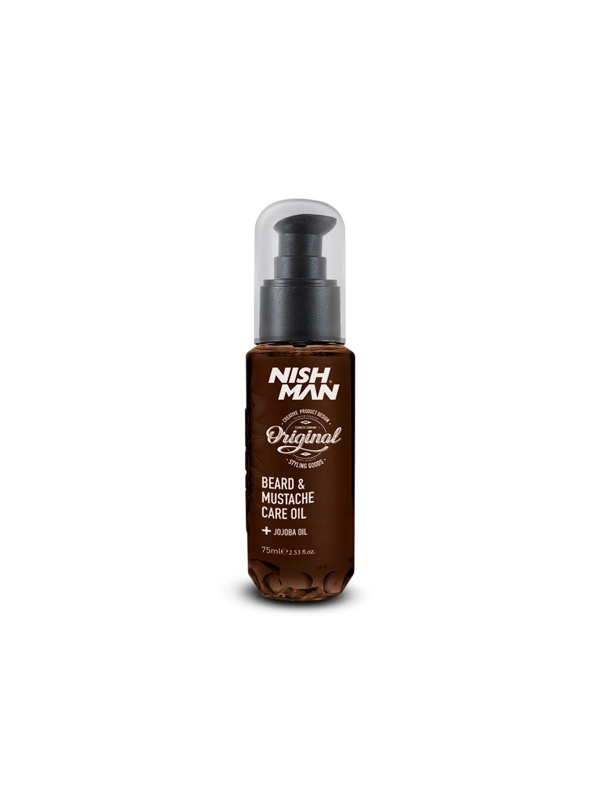 NISH MAN BEARD & MOUSTACHE CARE OIL 75ML