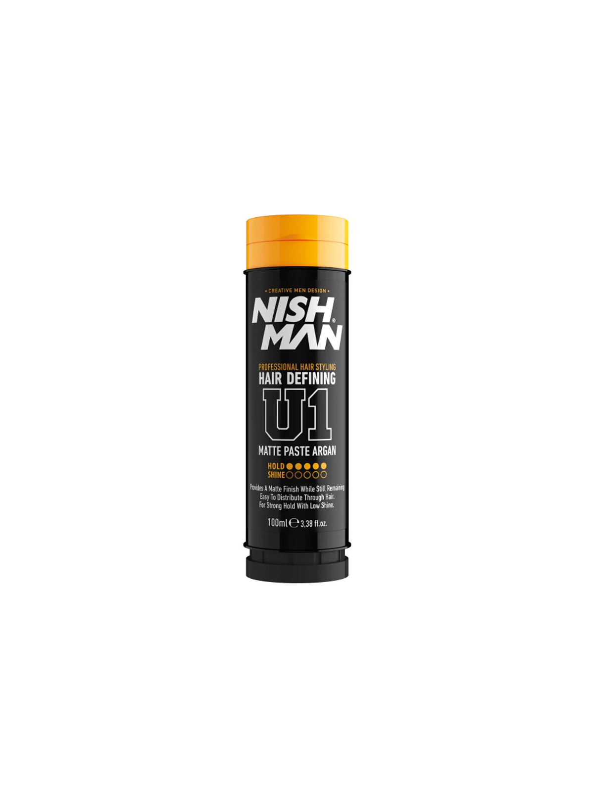 NISH MAN HAIR DEFINING U1 MATTE PASTE ARGAN 100ML