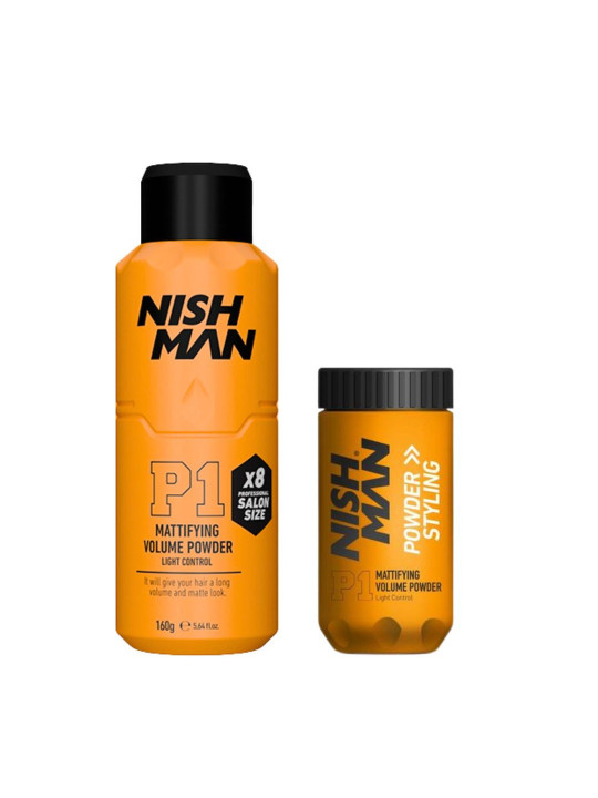 NISH MAN MATTIFYING HAIR VOLUMISING POWDER P1