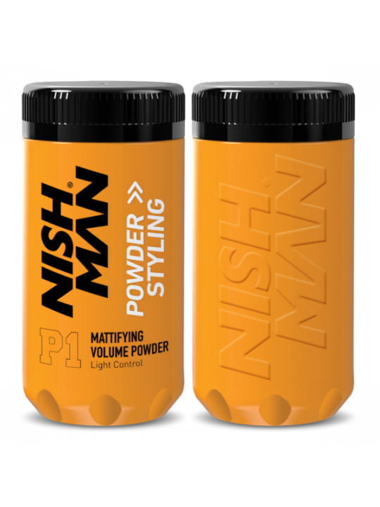NISH MAN MATTIFYING HAIR VOLUMISING POWDER P1
