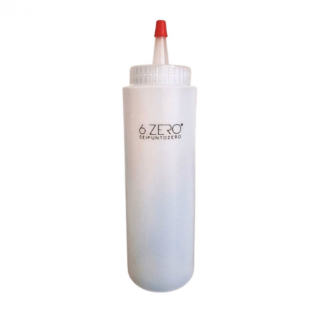 6.ZERO Plastik-Applikatorflasche mit Messskala – 240 ml