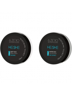 6.ZERO HE.SHE – MATT WAX & WATER WAX