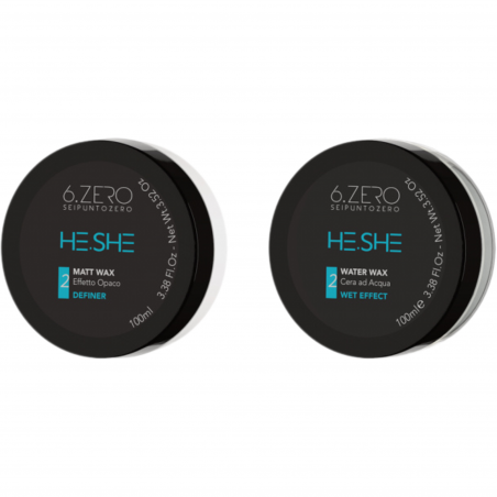 6.ZERO HE.SHE – MATT WAX & WATER WAX
