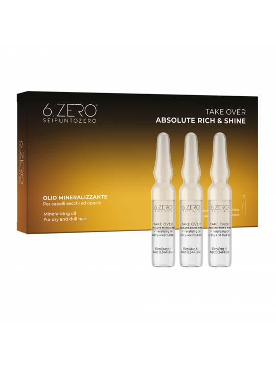 6.ZERO TAKE OVER – ABSOLUTE RICH & SHINE MINERALISIERENDE ÖLAMPÜLLEN