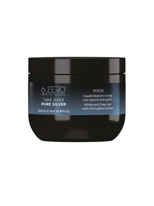 6.ZERO TAKE OVER – PURE SILVER ANTI-GELBSTICH MASKE
