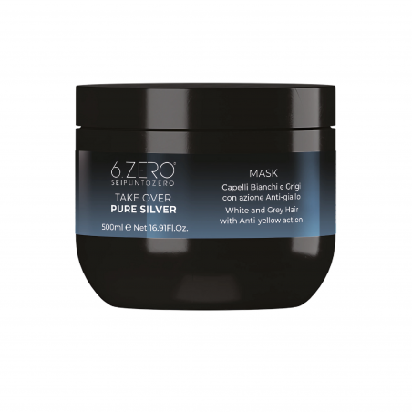 6.ZERO TAKE OVER – PURE SILVER ANTI-GELBSTICH MASKE