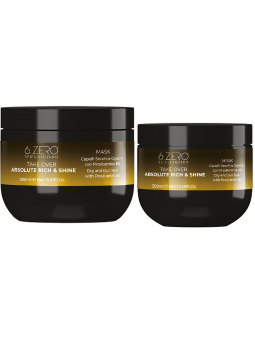 6.ZERO TAKE OVER – ABSOLUTE RICH & SHINE MASKE FÜR TROCKENES & MATTES HAAR