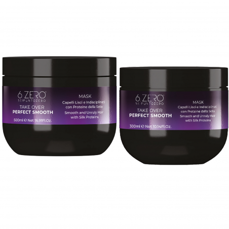 6.ZERO TAKE OVER – PERFECT SMOOTH MASKE FÜR GLATTES UND WIDERSPENSTIGES HAAR