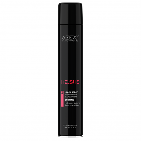 6.ZERO HE.SHE – VOLUMEN-HAARSPRAY MIT STARKEM HALT UND FEUCHTIGKEITSSCHUTZ