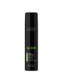 6.ZERO HE.SHE – ÖKOLOGISCHES VOLUMEN-HAARSPRAY