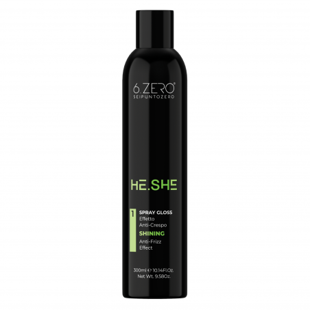 6.ZERO HE.SHE – ANTI-FRIZZ GLANZ-SPRAY