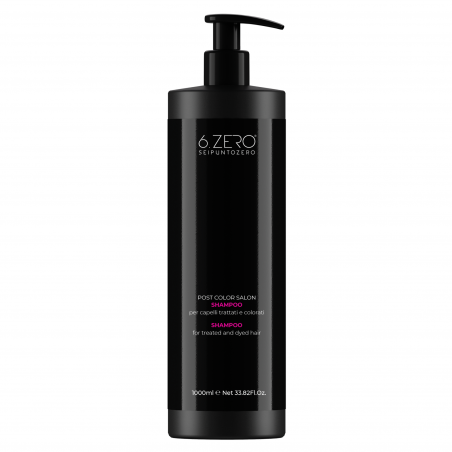 6.ZERO POST COLOR SALON Shampoo