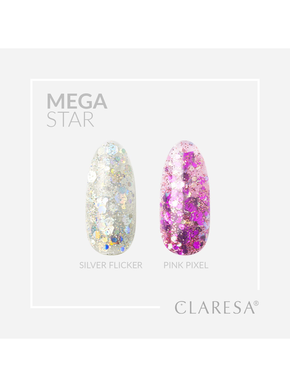 CLARESA MEGASTAR NAIL ART GEL