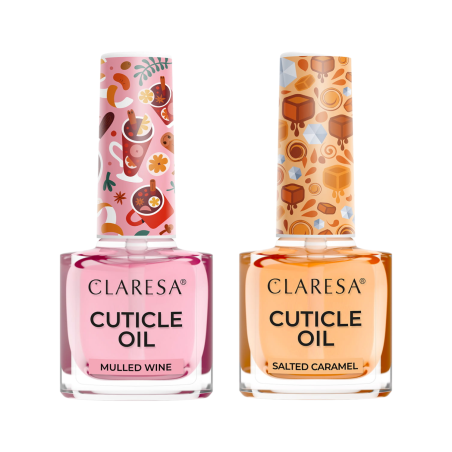 CLARESA Cuticle Oil 5 ml Caramel und Mulled Wine
