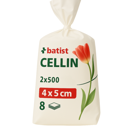 BATIST CELLIN 8-lagige Zellstofftupfer