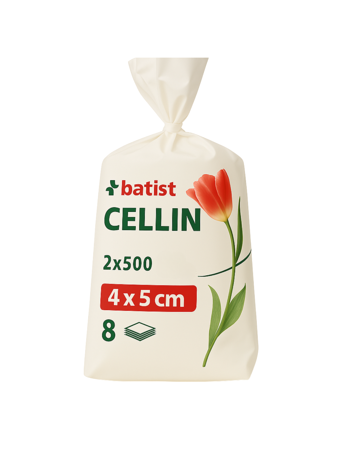BATIST CELLIN 8-lagige Zellstofftupfer