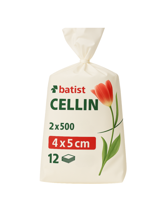 BATIST CELLIN 12-lagige Zellstofftupfer