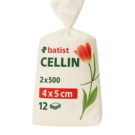 BATIST CELLIN 12-lagige Zellstofftupfer