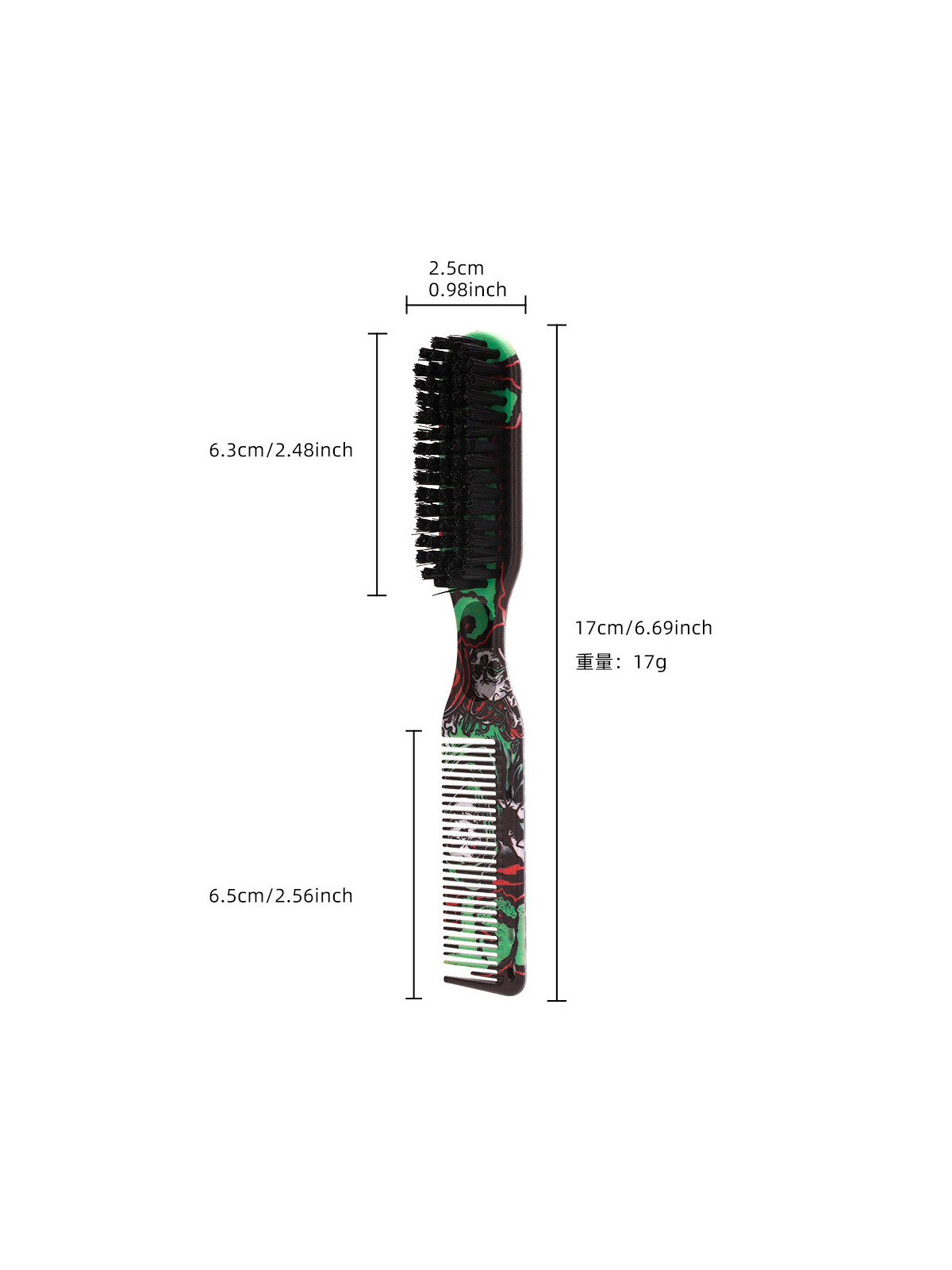 Barber-Bürste beidseitig