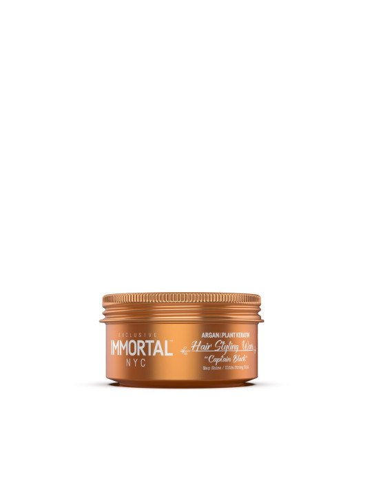 IMMORTAL NYC – Hair Styling Wax Captain Black 150 ml