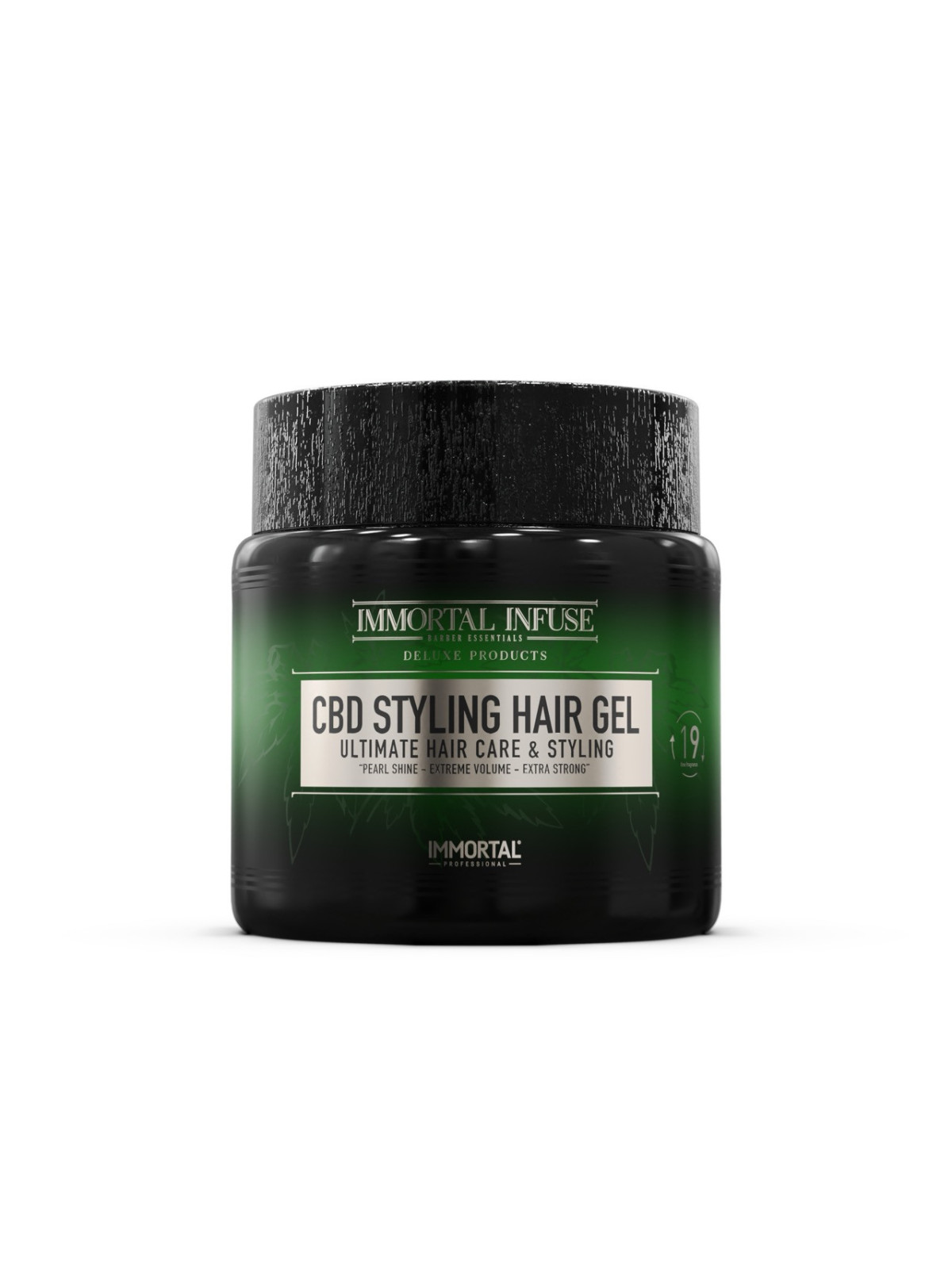 CBD & Pflanzenkeratin Haarstyling-Gele 500 ml