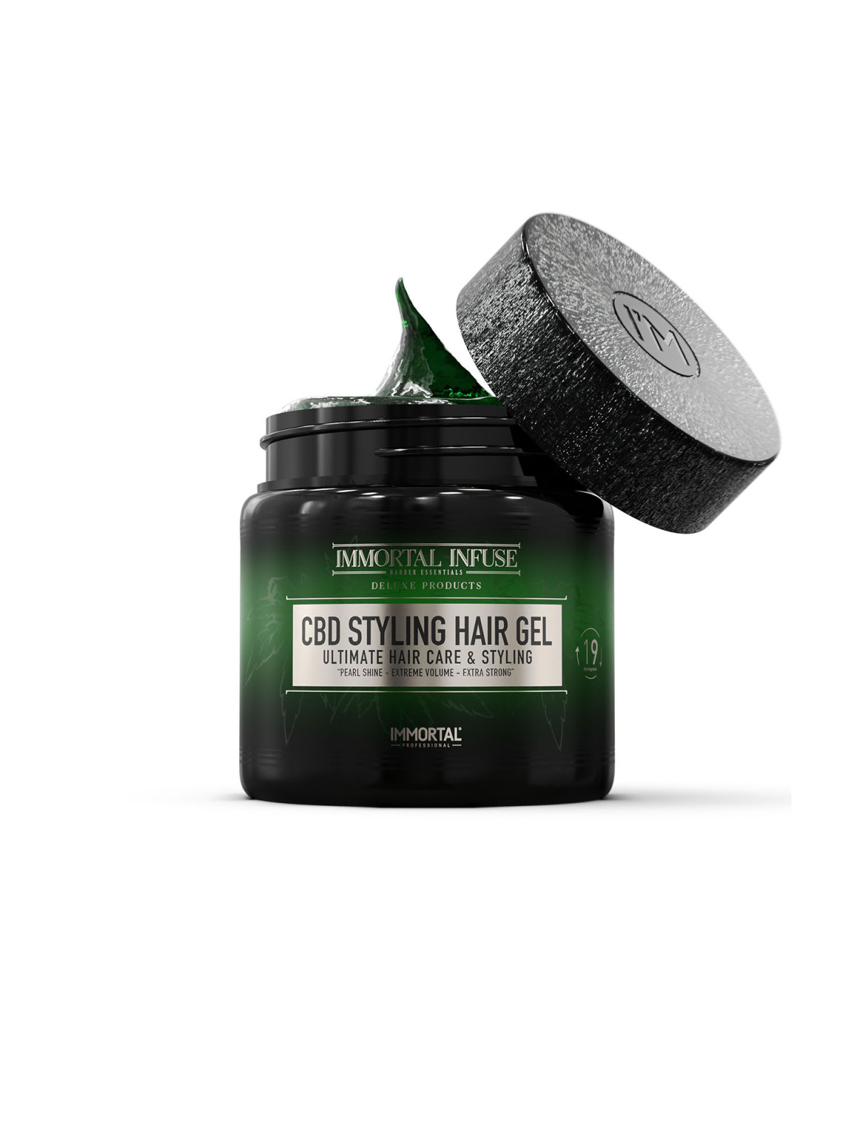 CBD & Pflanzenkeratin Haarstyling-Gele 500 ml