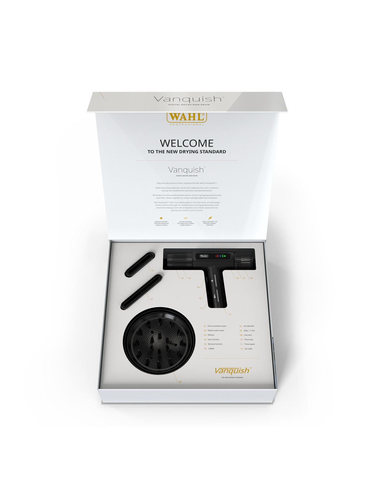 WAHL Vanquish Black